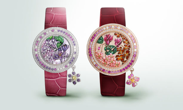 Boderry Flower - Women Watch - Plum Blossom Rose Gold Watches