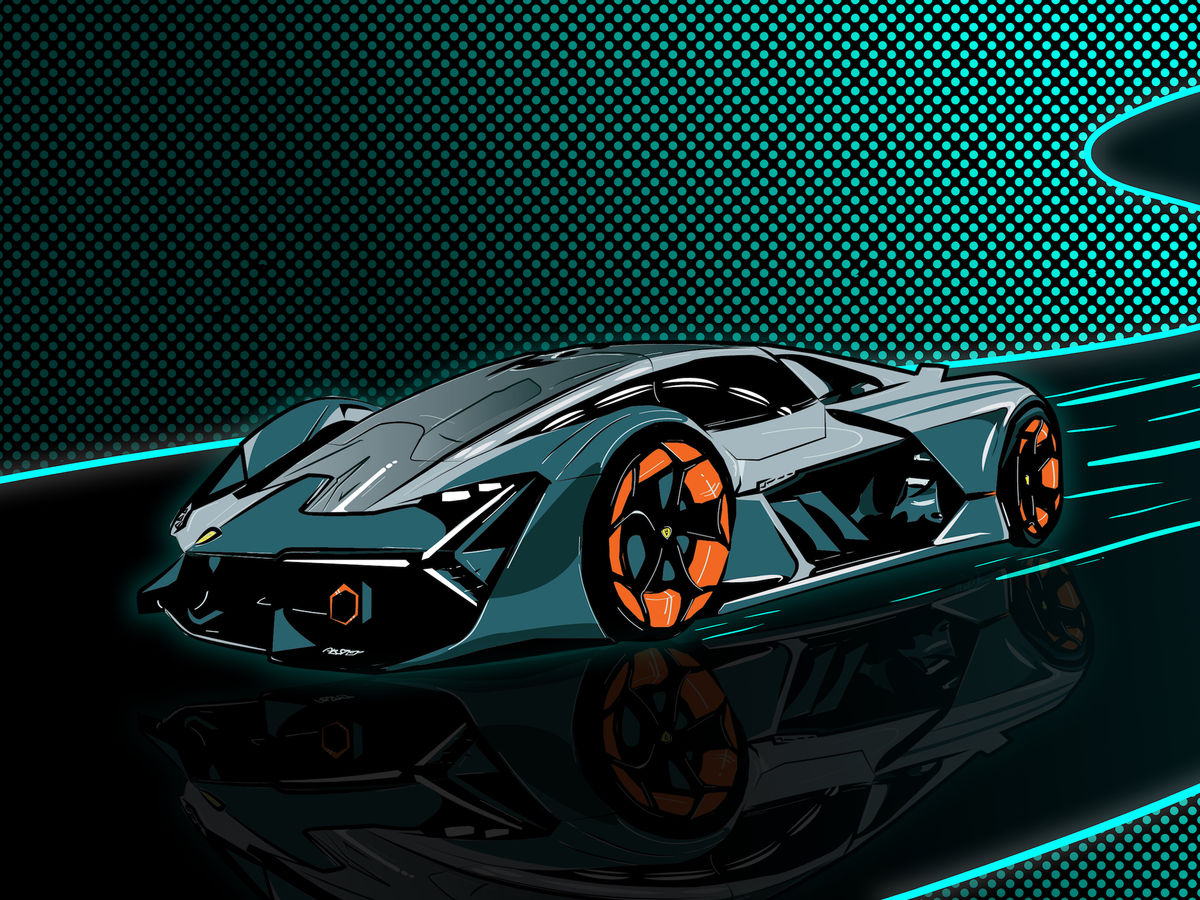 Meet the ELECTRIC Lamborghini Terzo Millennio! 