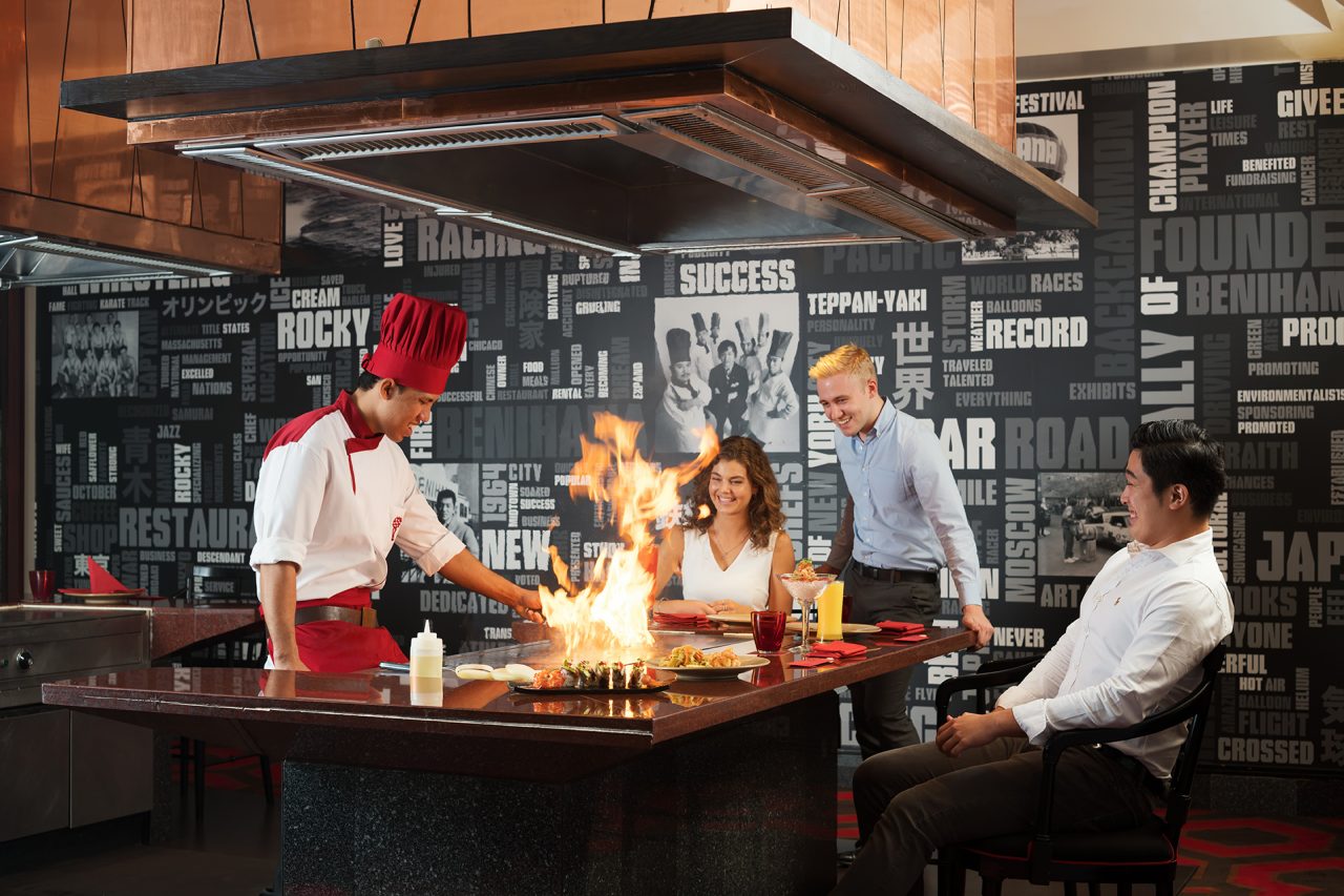 Review Benihana's sizzling teppanyaki weekend brunch