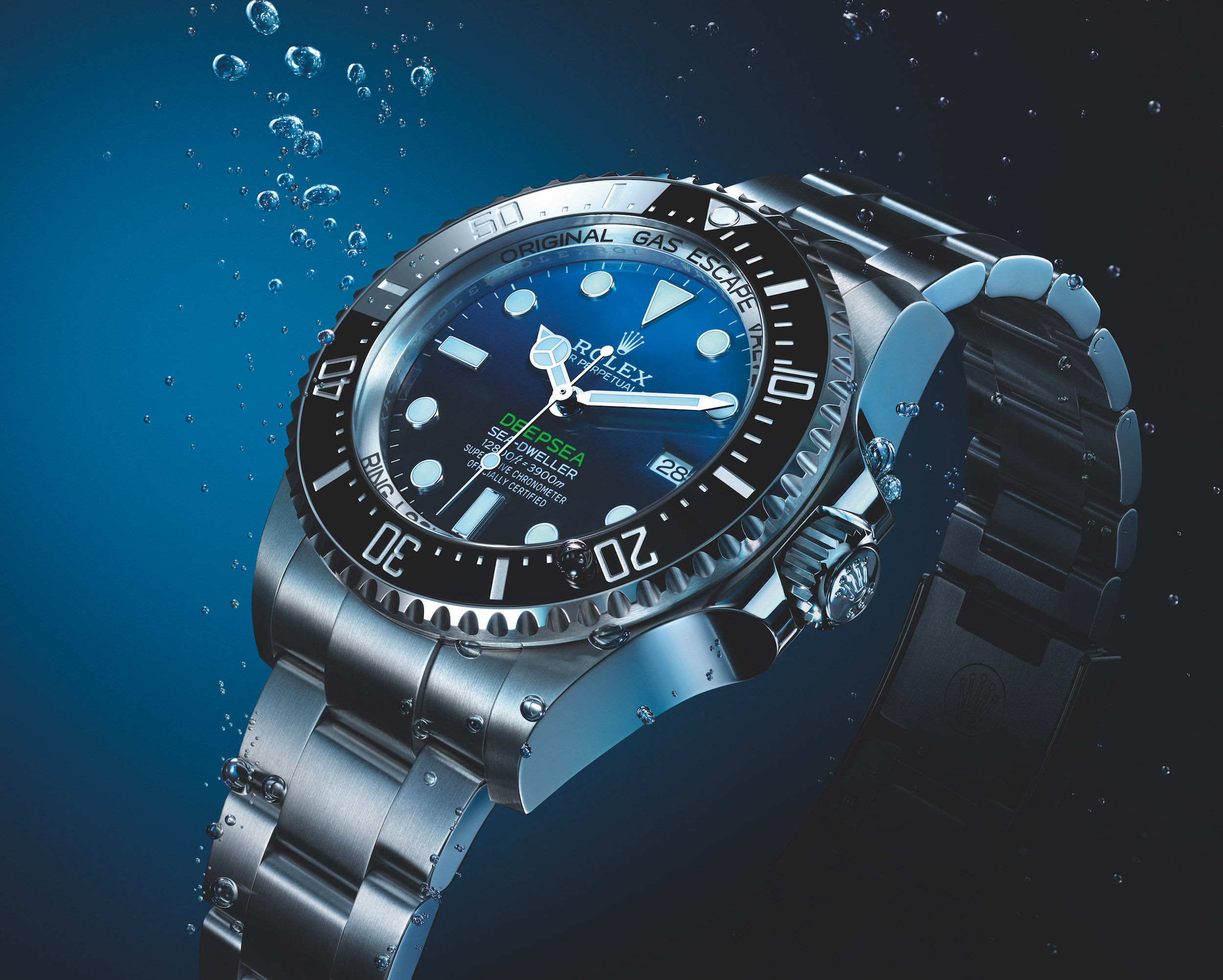 The new Oyster Perpetual Rolex Deepsea dive watch is king of the depths