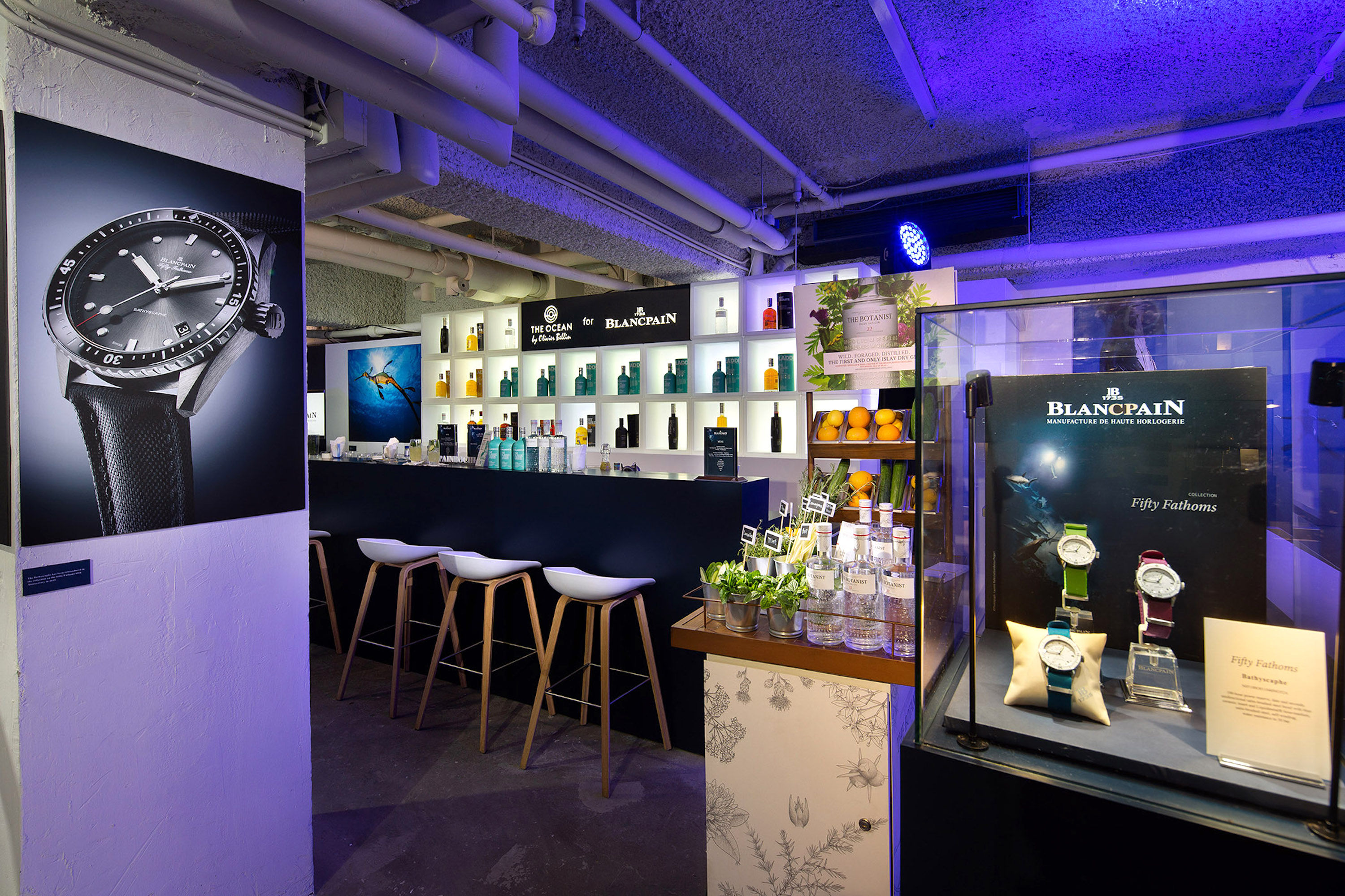 Blancpain’s pop-up celebrates marine protection and an iconic anniversary