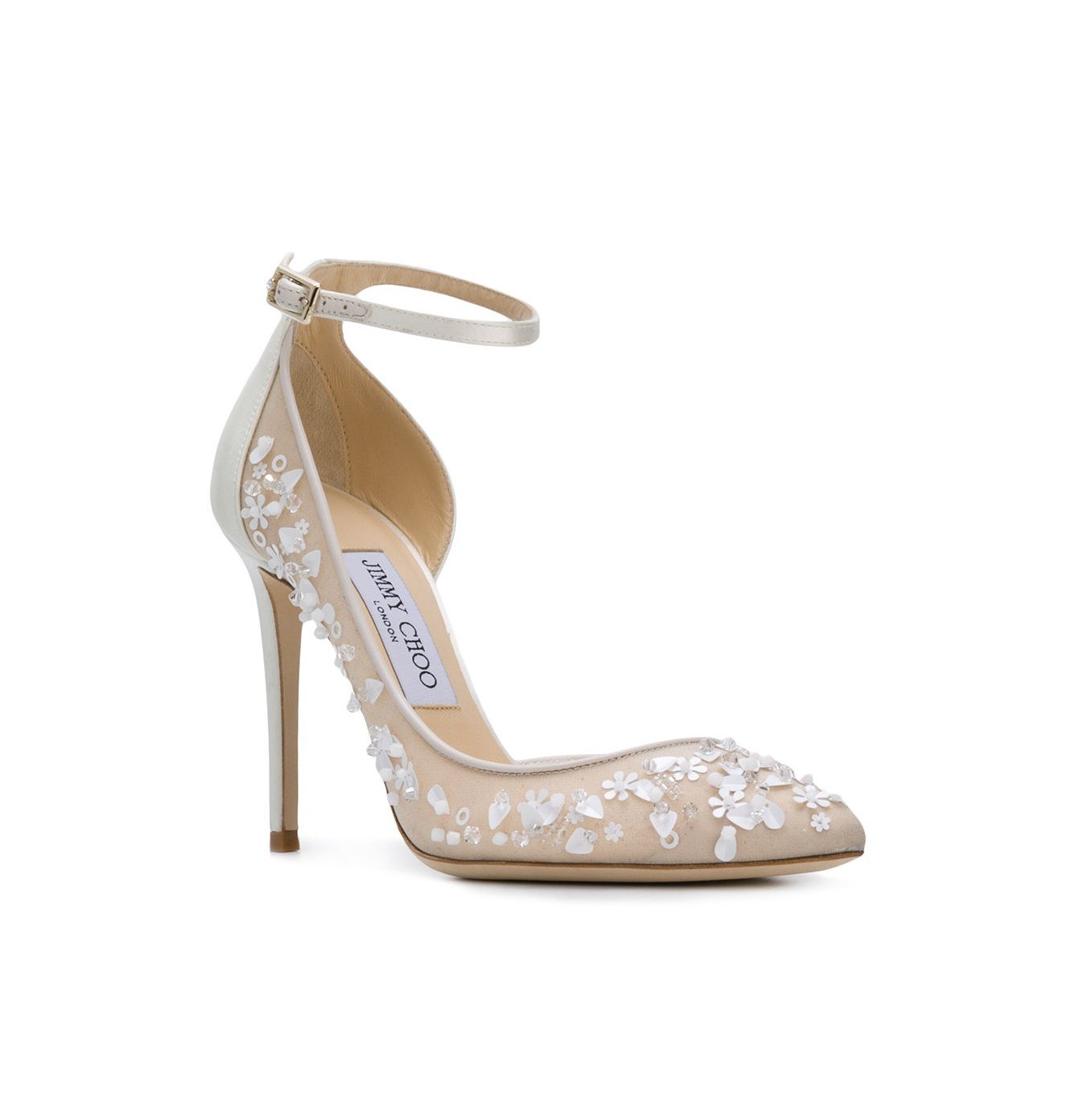 Jimmy Choo's Lucy 100 embellished pumps