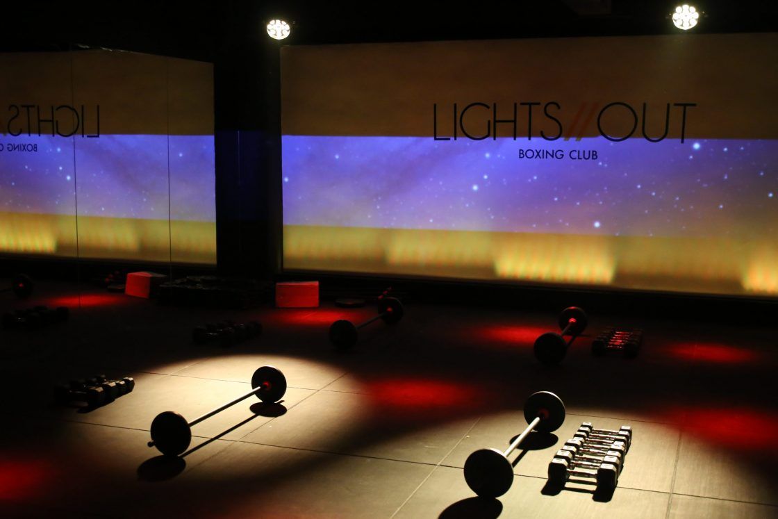 Review Lights Out Boxing Club, the hippest new fitness spot in town