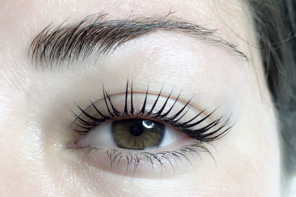 We tried keratin lash treatment for naturally lifted, eye-opening lashes