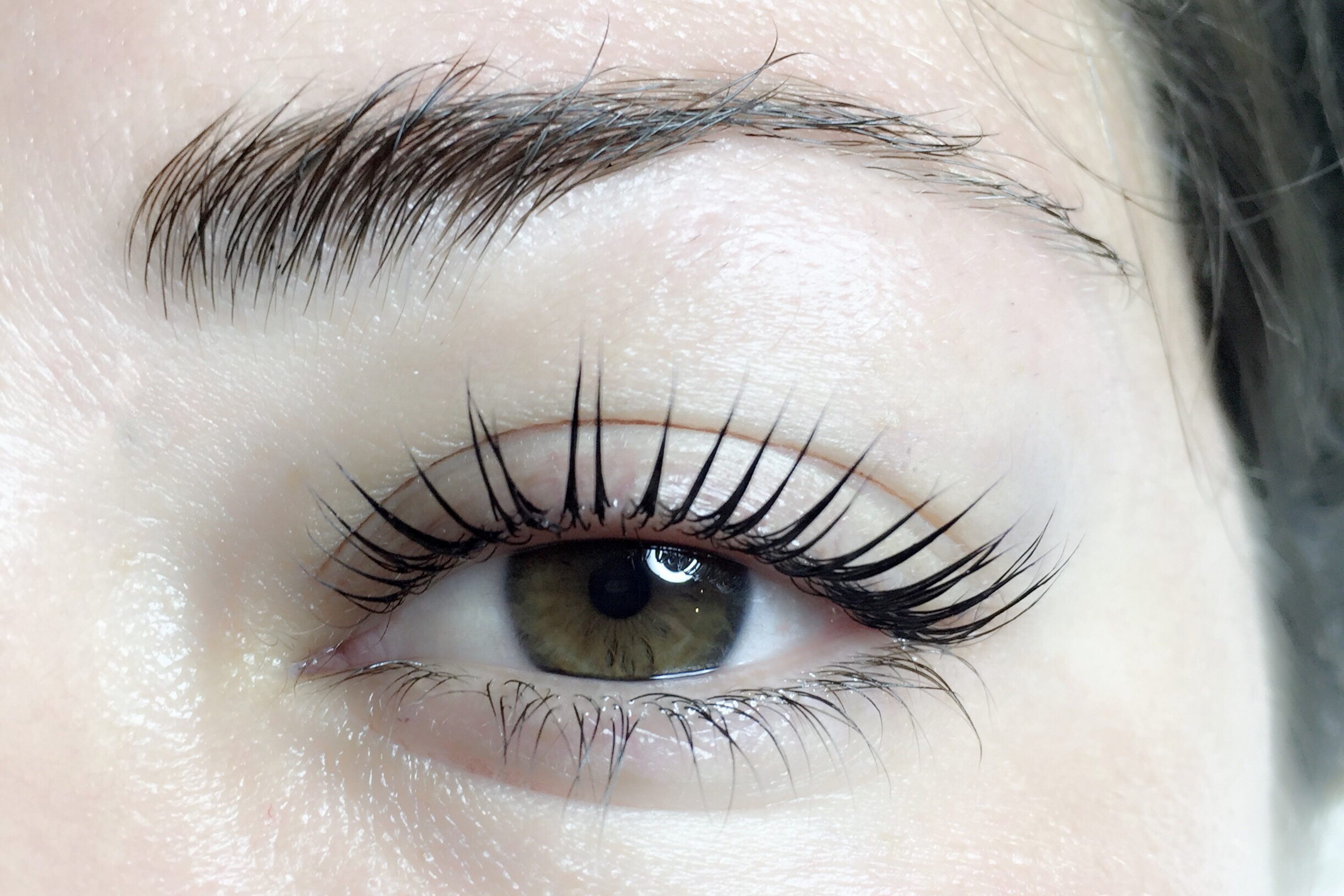We tried keratin lash treatment for naturally lifted, eye-opening lashes