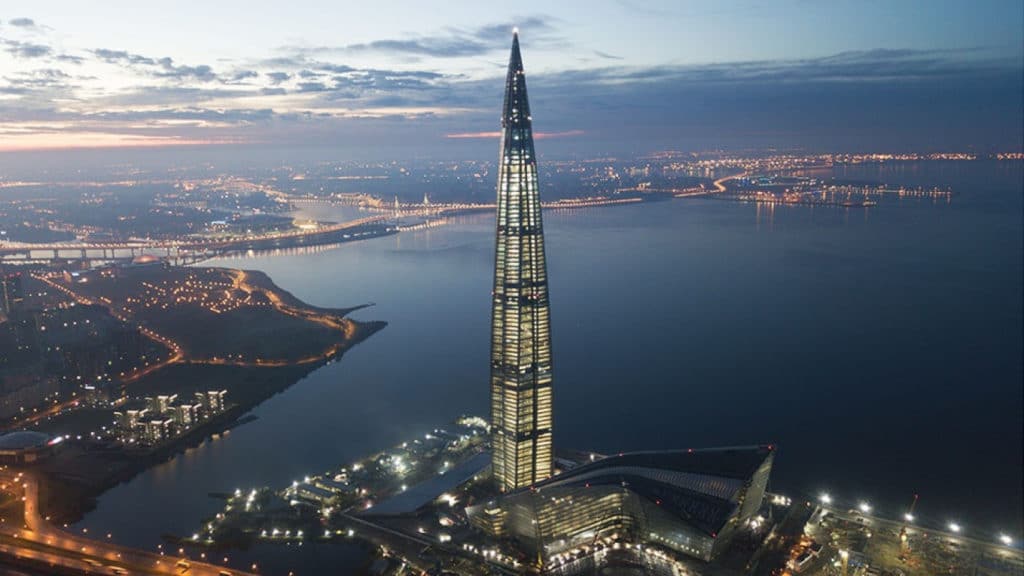 St. Petersburg is now home to Europe’s tallest skyscraper