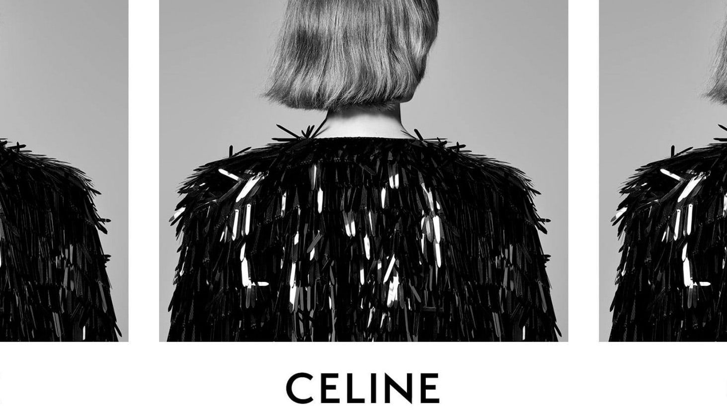 Hedi Slimane introduces a new accent-less logo for Céline