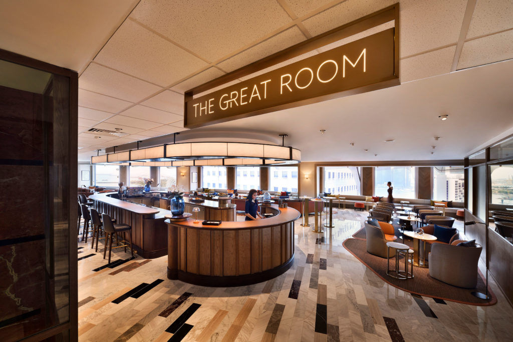 The Great Room’s Centennial Tower outpost is all class and swank