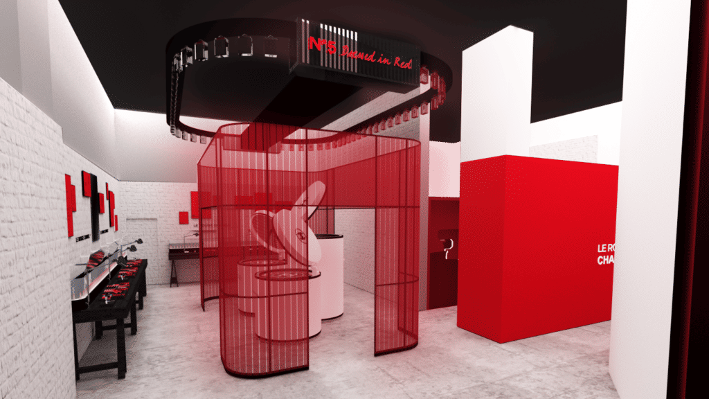 Le Rouge Chanel presents the ultimate ode to red in an enchanting new pop-up