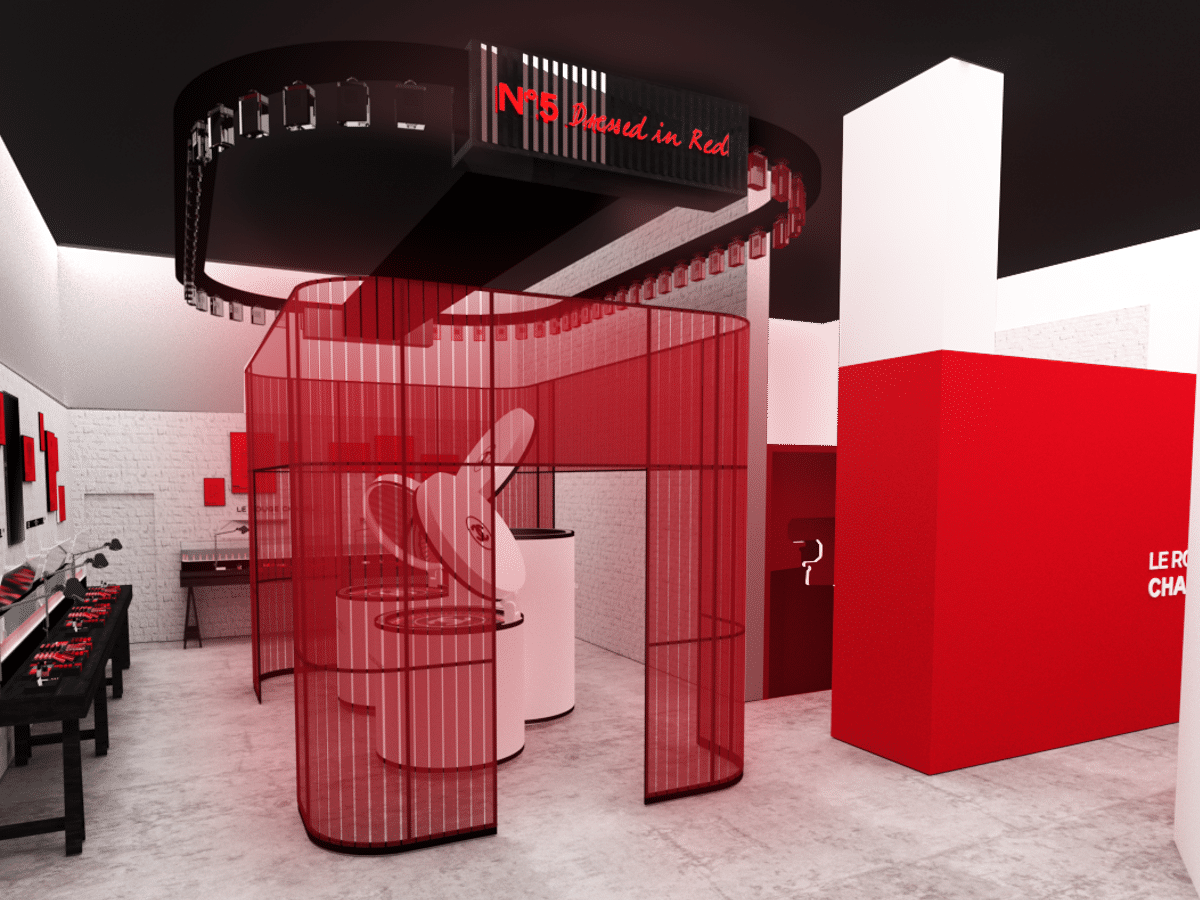 Le Rouge Chanel is the ultimate ode to red in an enchanting new pop-up