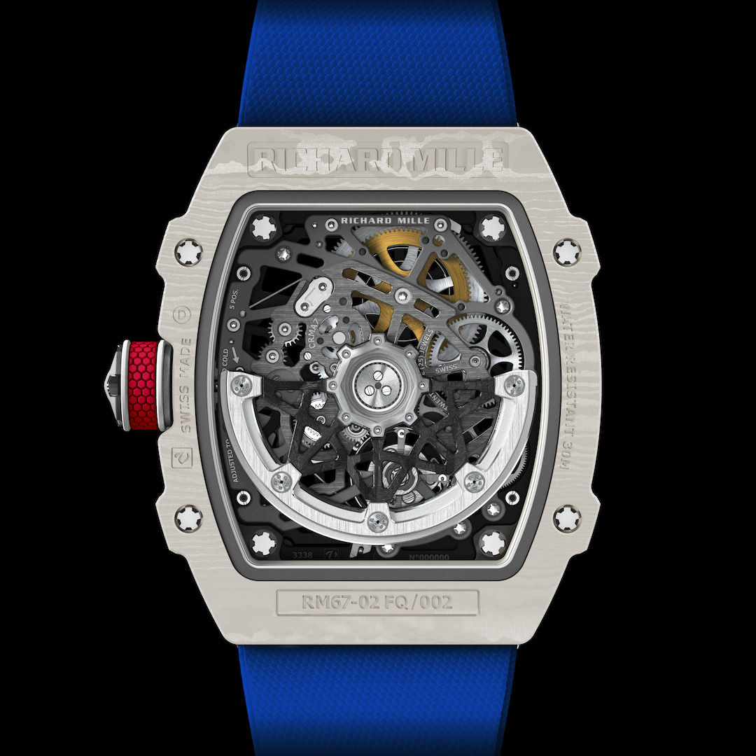 From track to field and far beyond the Richard Mille RM 67 02 is