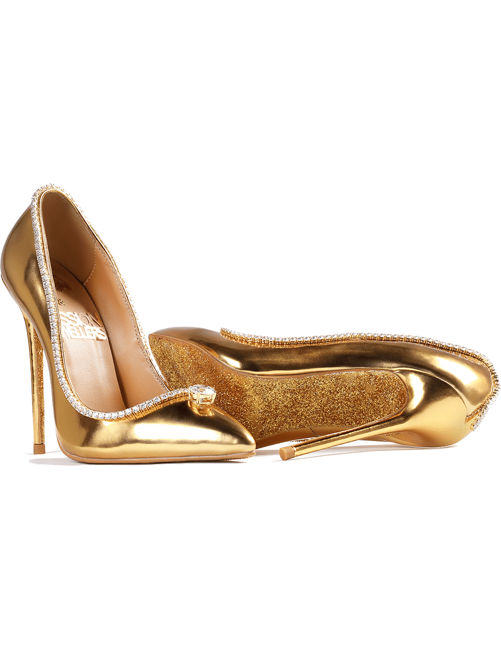 Victorian pair of women's high heel shoes