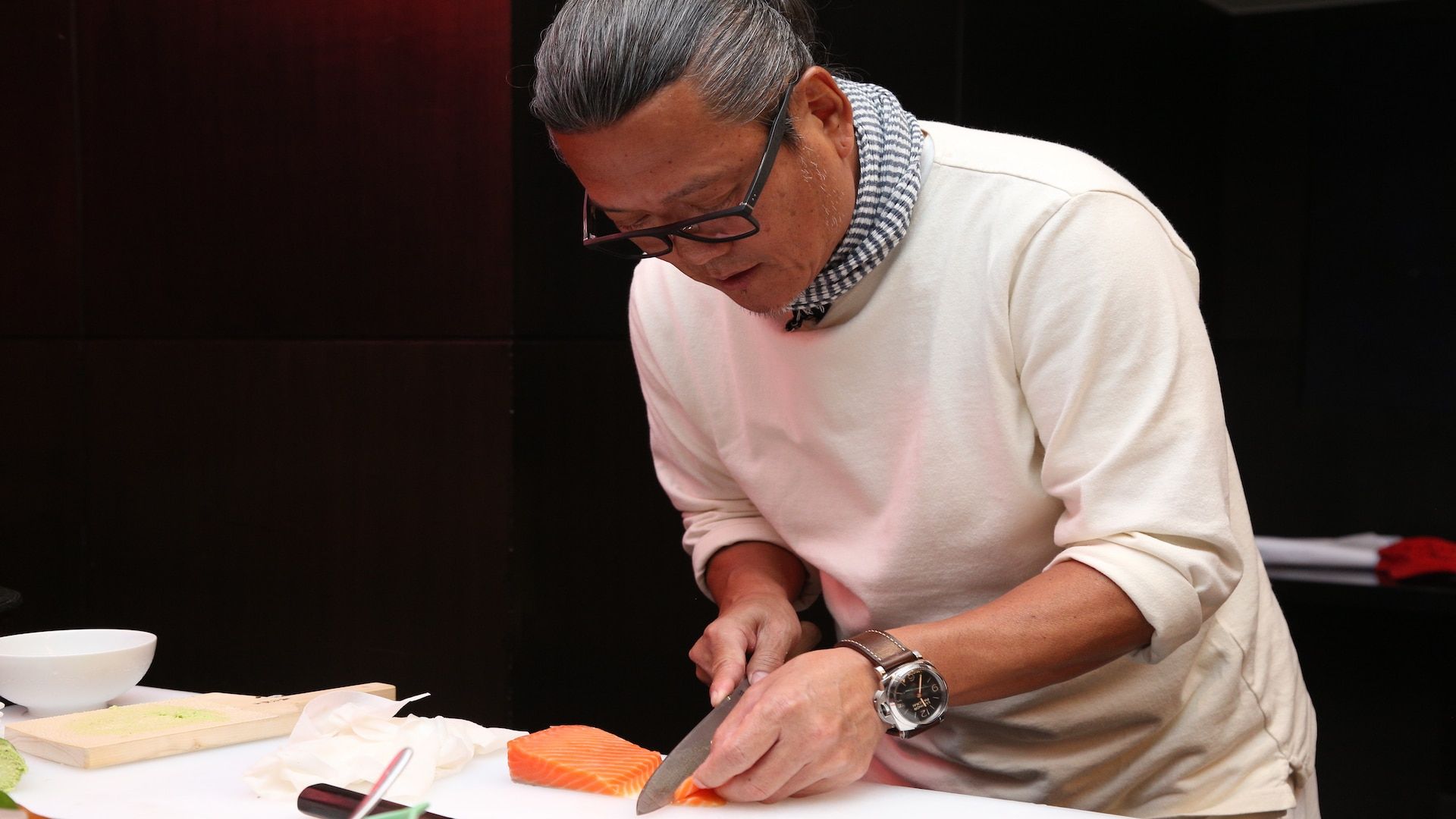 As Wasabi by Morimoto turns 14, the Iron Chef speaks about his craft 