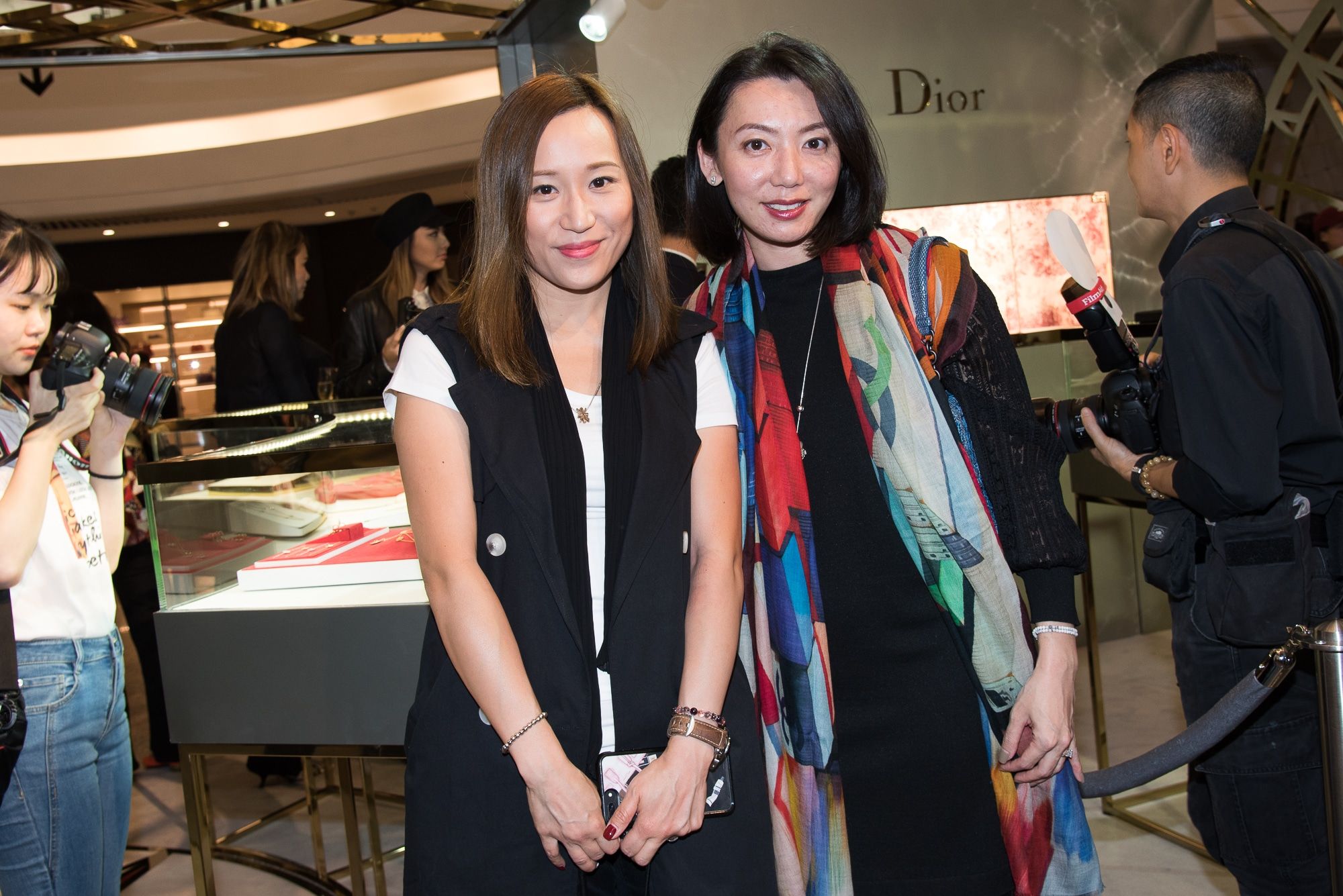 Meet The Stylish Guests At Dior's Rose Des Vents Pop-Up Store