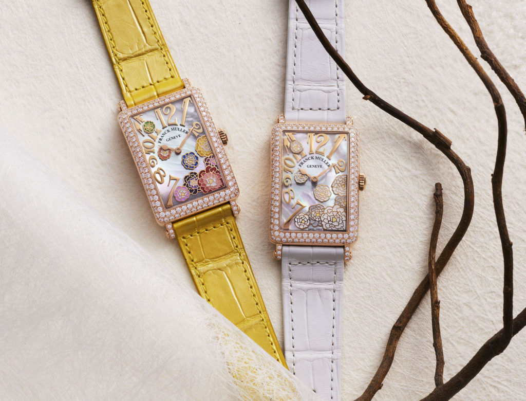 The Franck Muller Long Island Peony adds iridescent glamour to the festive season