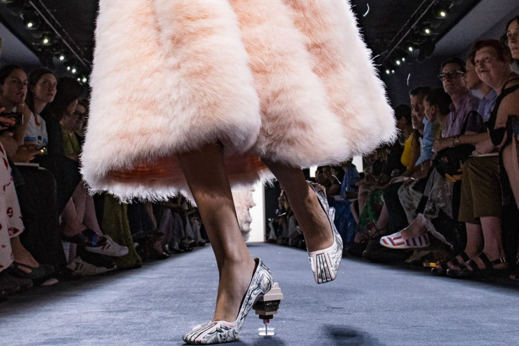 From sequined slingbacks to architectural heels: Fall 2018 shoe trends decoded