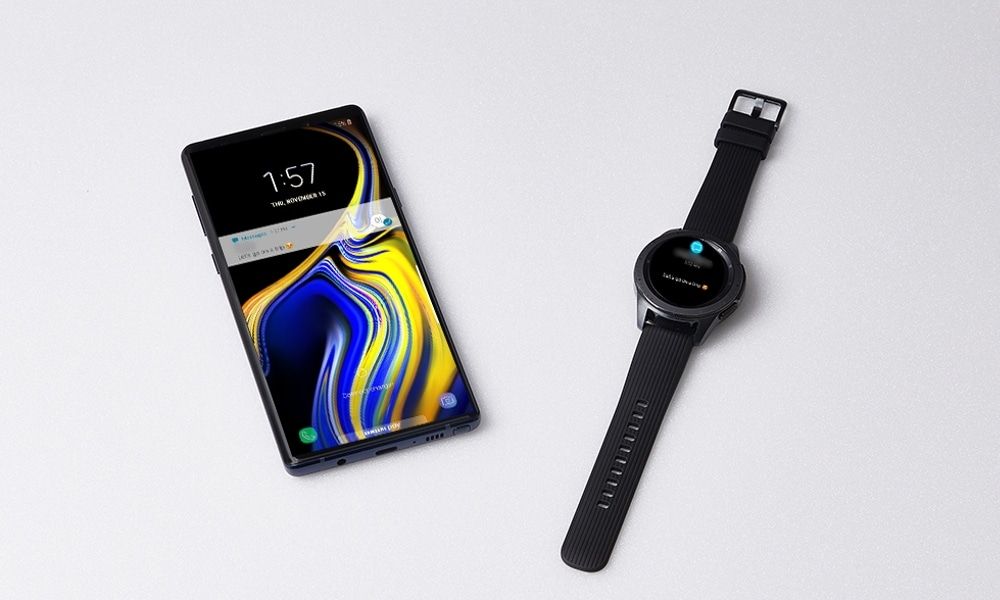 Samsung galaxy watch with note 9 deals