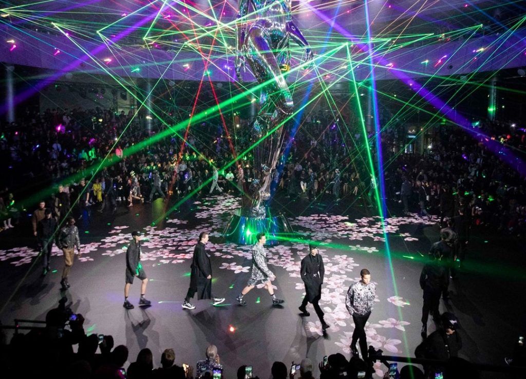 Dior Men’s futuristic extravaganza, Donatella Versace revisits her archives, and more fashion news