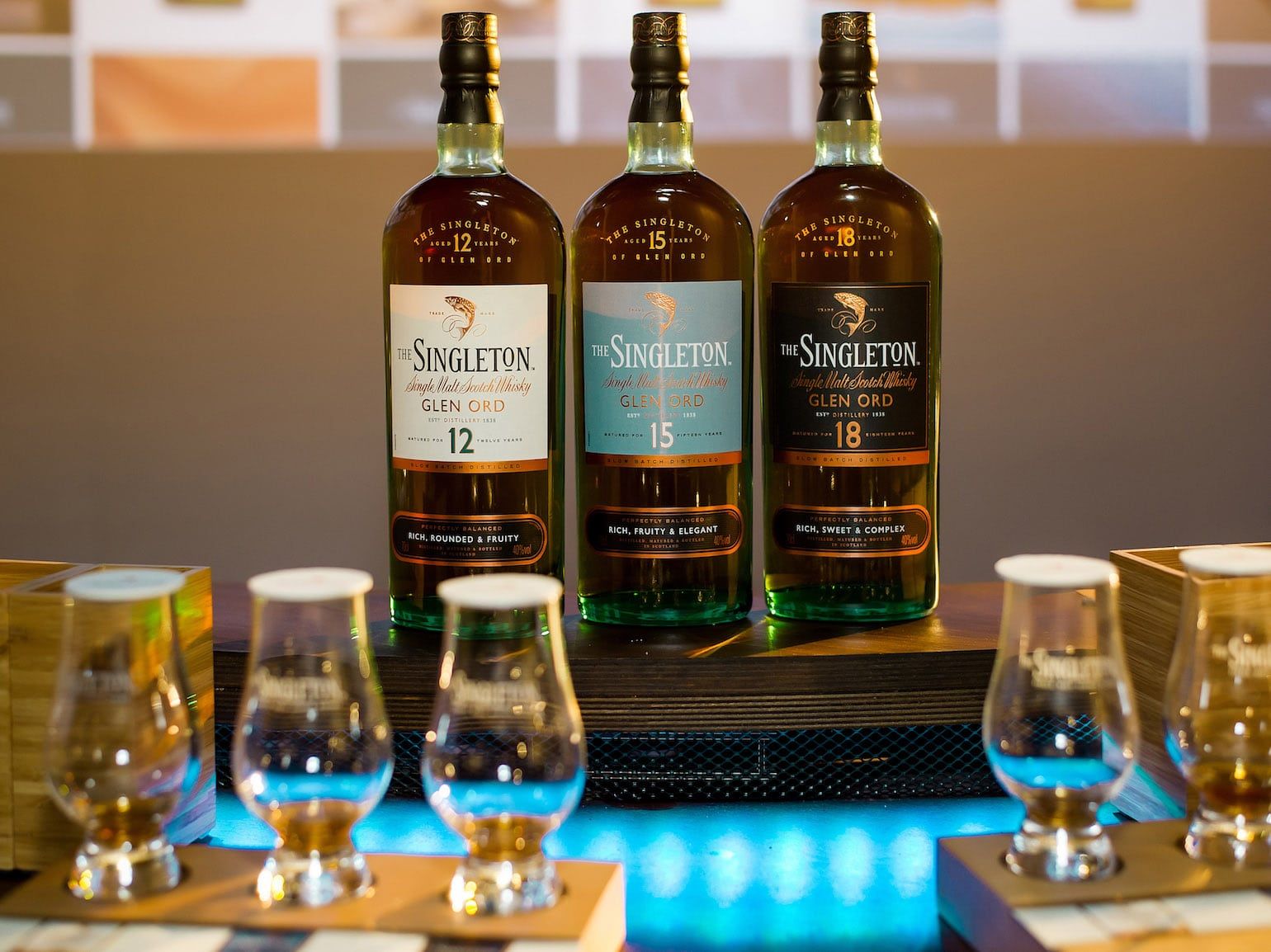 Begin your multi-sensory voyage with The Singleton of Glen Ord