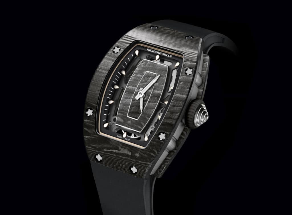 Richard Mille partners up all-star female athletes with the RM 07-01 Carbon TPT