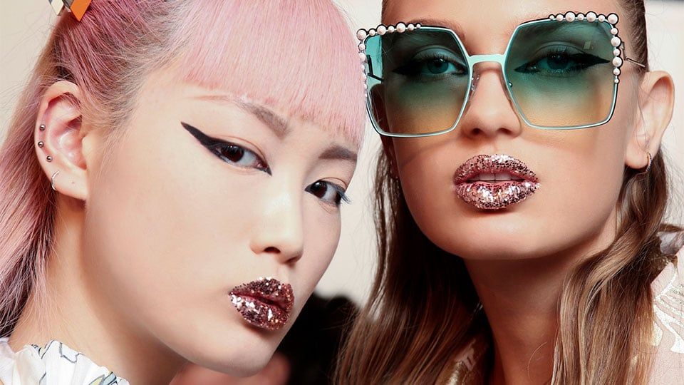 Time to sparkle: Glittery makeup looks to follow for the year-end parties