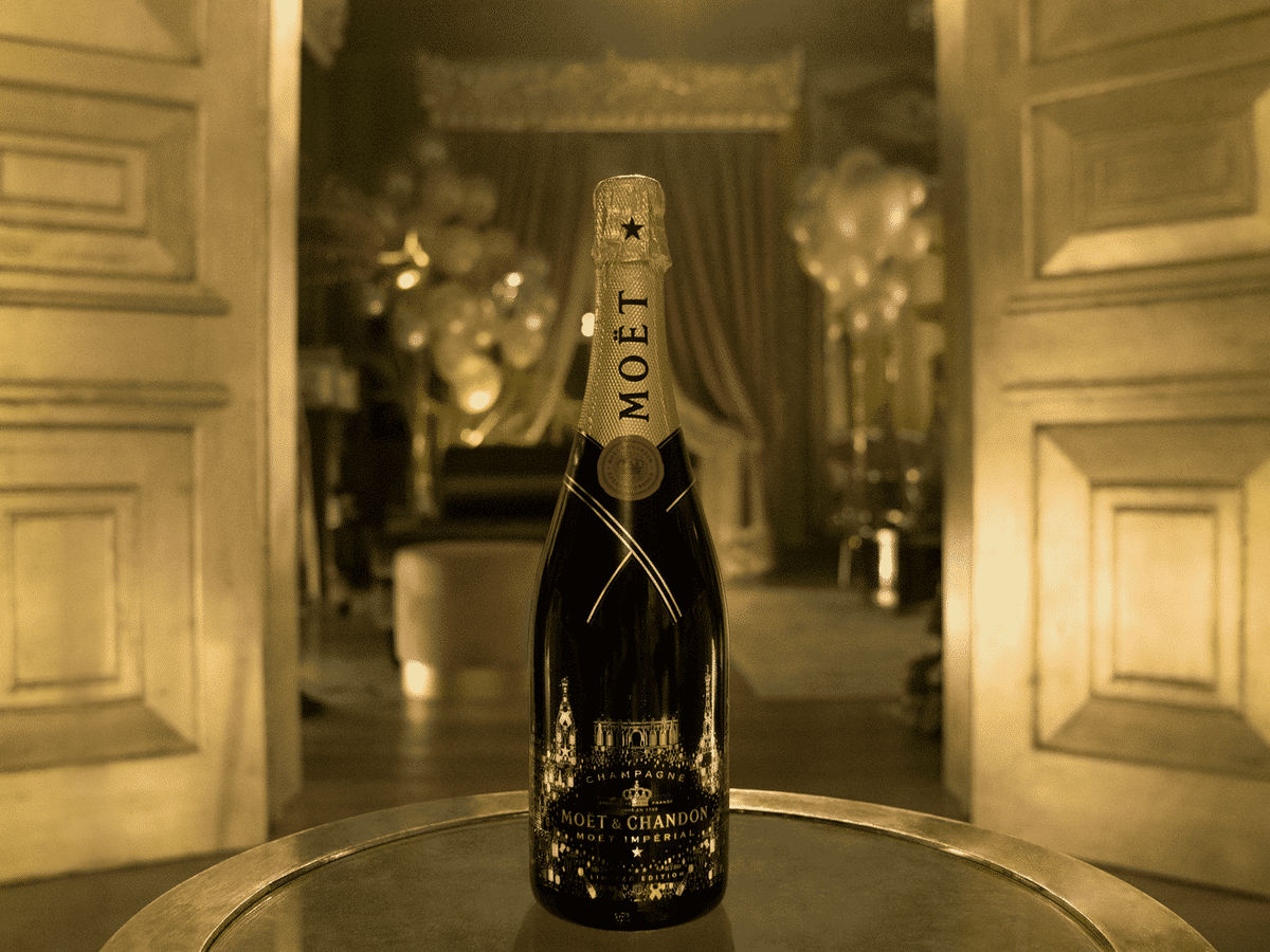 Champagne House Moet and Chandon in Epernay Editorial Photo