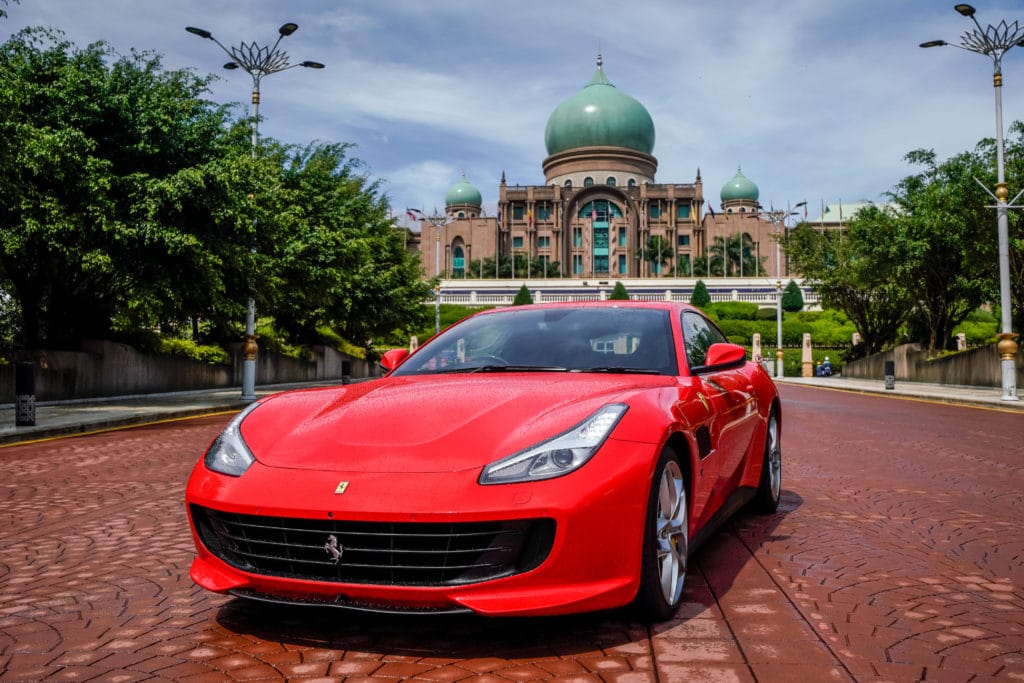 The Ferrari GTC4Lusso T is the prancing horse’s first ever four-seater V8