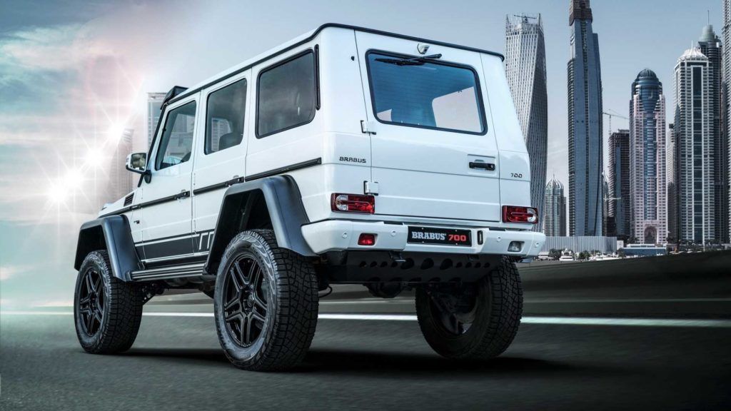 Brabus flips a Mercedes G-Class into a 4x4 off-road beast