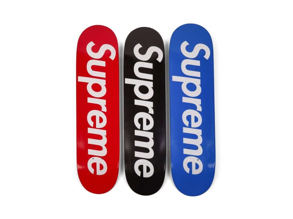 Sotheby’s to auction off the complete set of Supreme skate decks