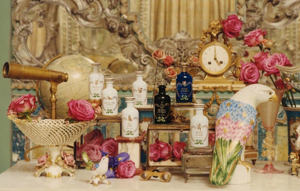 Gucci’s first fine fragrance line is a whimsical nod to alchemy