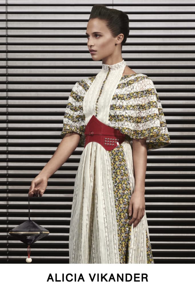 Alicia Wikander for Louis Vuitton Pre-Fall 2019. Image:Courtesy LVMH