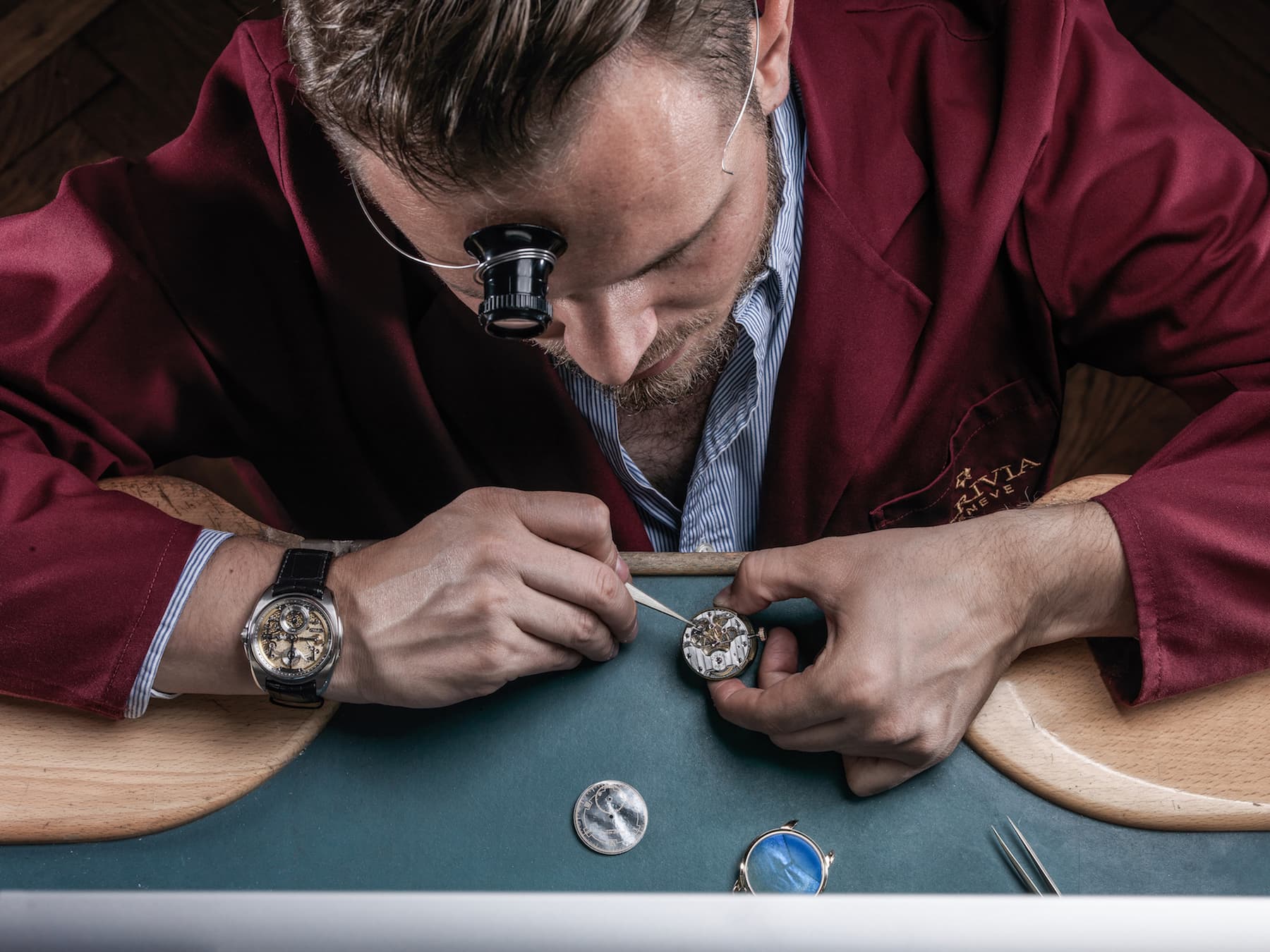 Rexhep Rexhepi, the young independent watchmaker who insists on traditional techniques