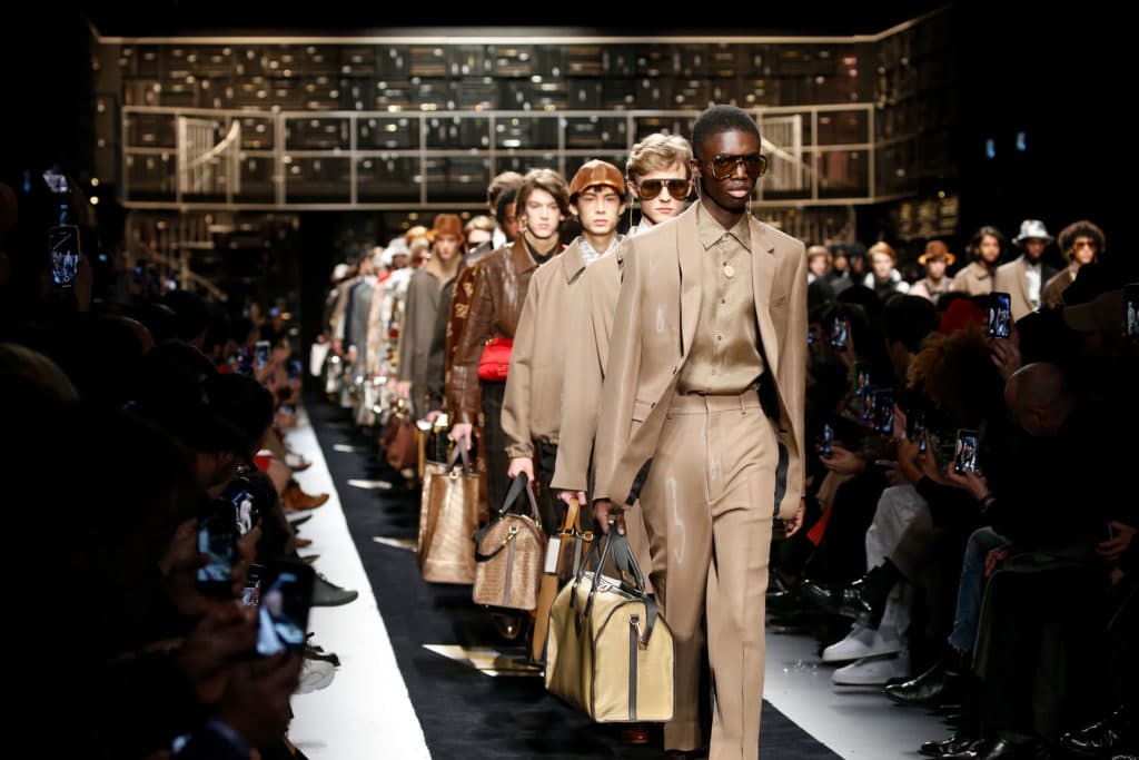 Our favourite looks from Karl Lagerfeld’s first menswear collection for Fendi Men’s FW19 show