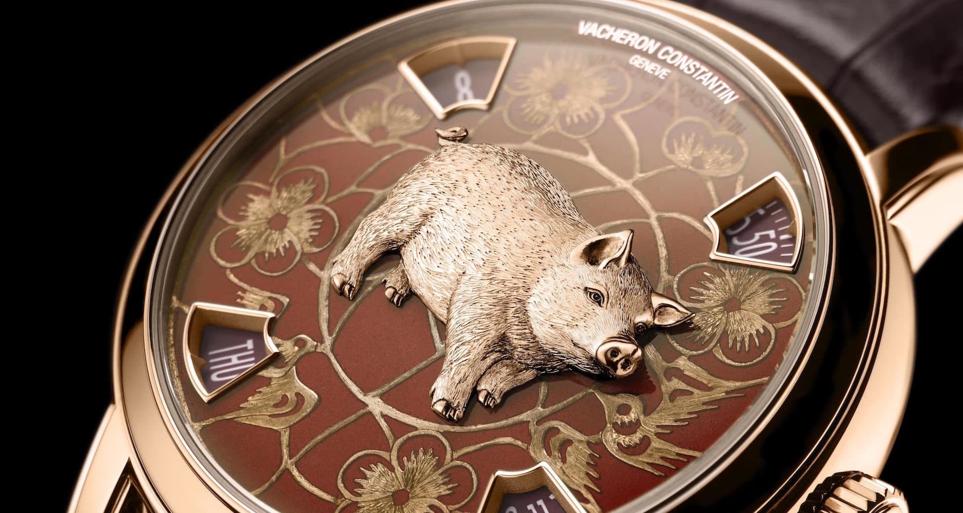 Gucci year of the pig clearance watch