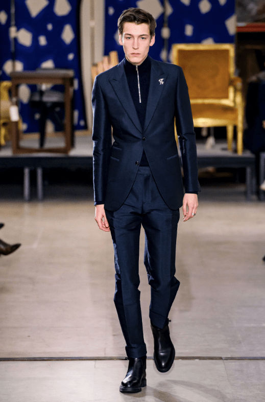 hermes mens suit