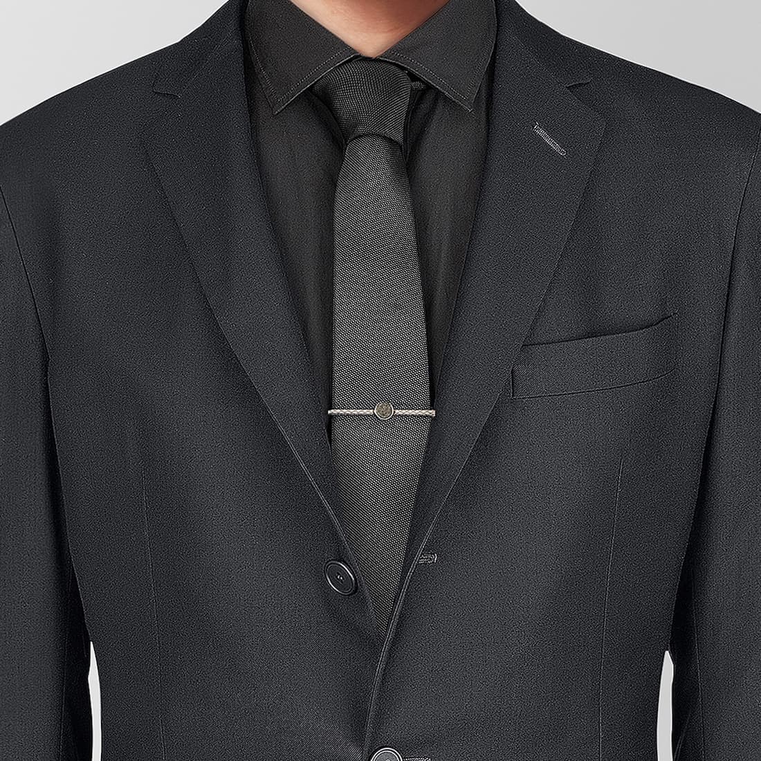Buy Black Beaded Statement Necklace Set Online. – Odette