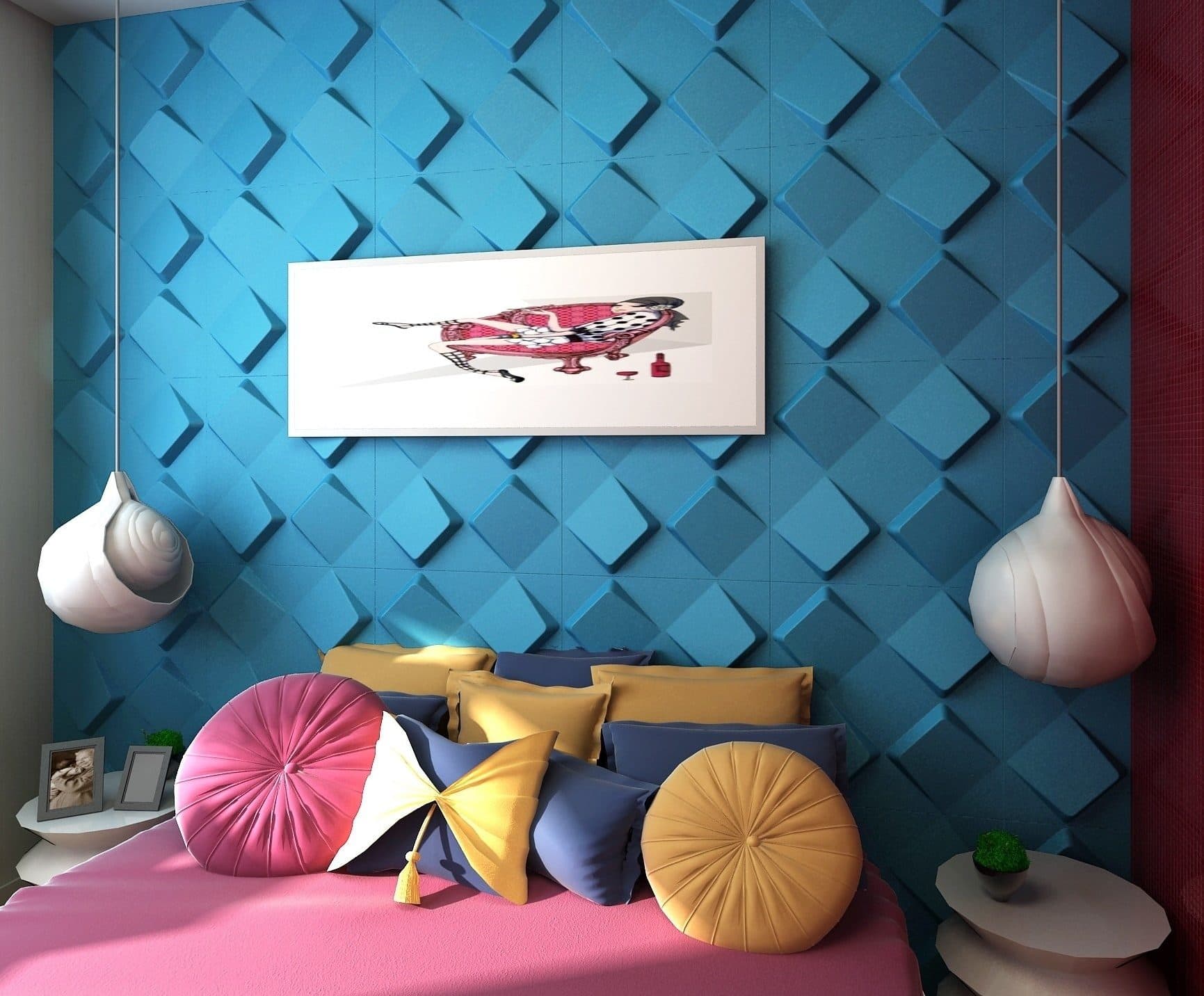 3D wall panel ideas that will give life to your white bare walls