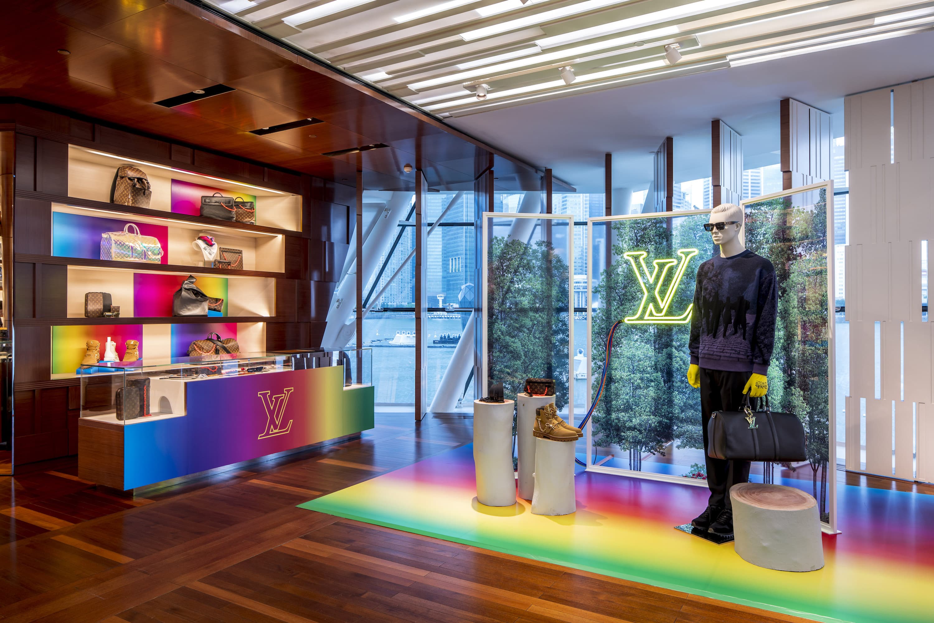 Virgil Abloh's debut collection for Louis Vuitton arrives in Bangkok
