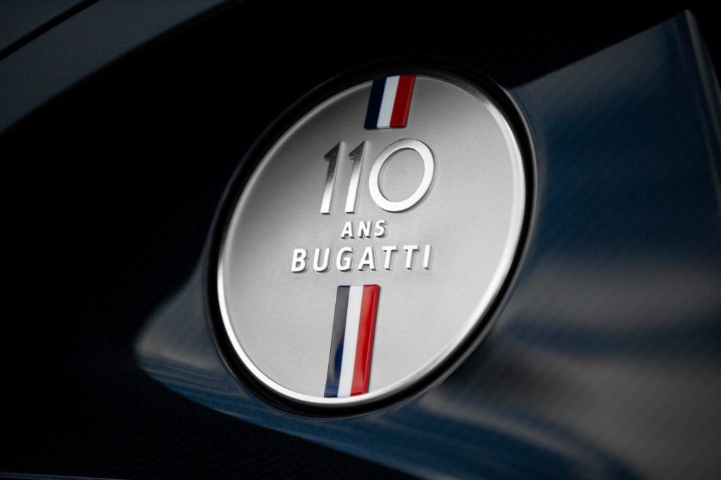 Bugatti humbly celebrates its 110th anniversary with a limited edition Chiron Sport