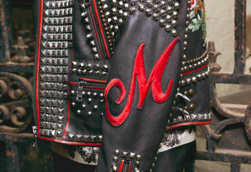 Luxury personalisation - Personalised Gucci leather jacket.