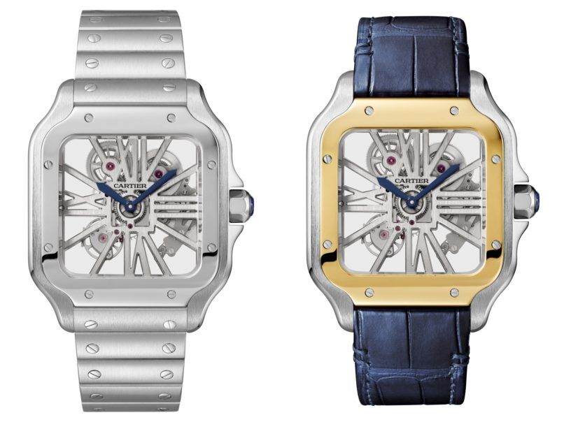 The Santos de Cartier Skeleton is a time-telling nocturnal animal