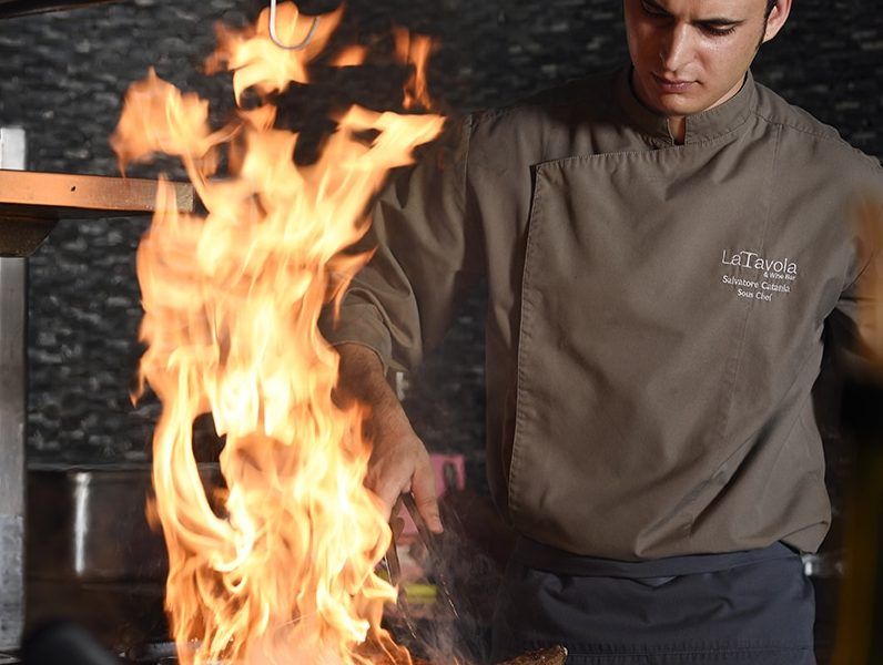 Why you need to visit La Tavola for the finest Italian tomahawk steak