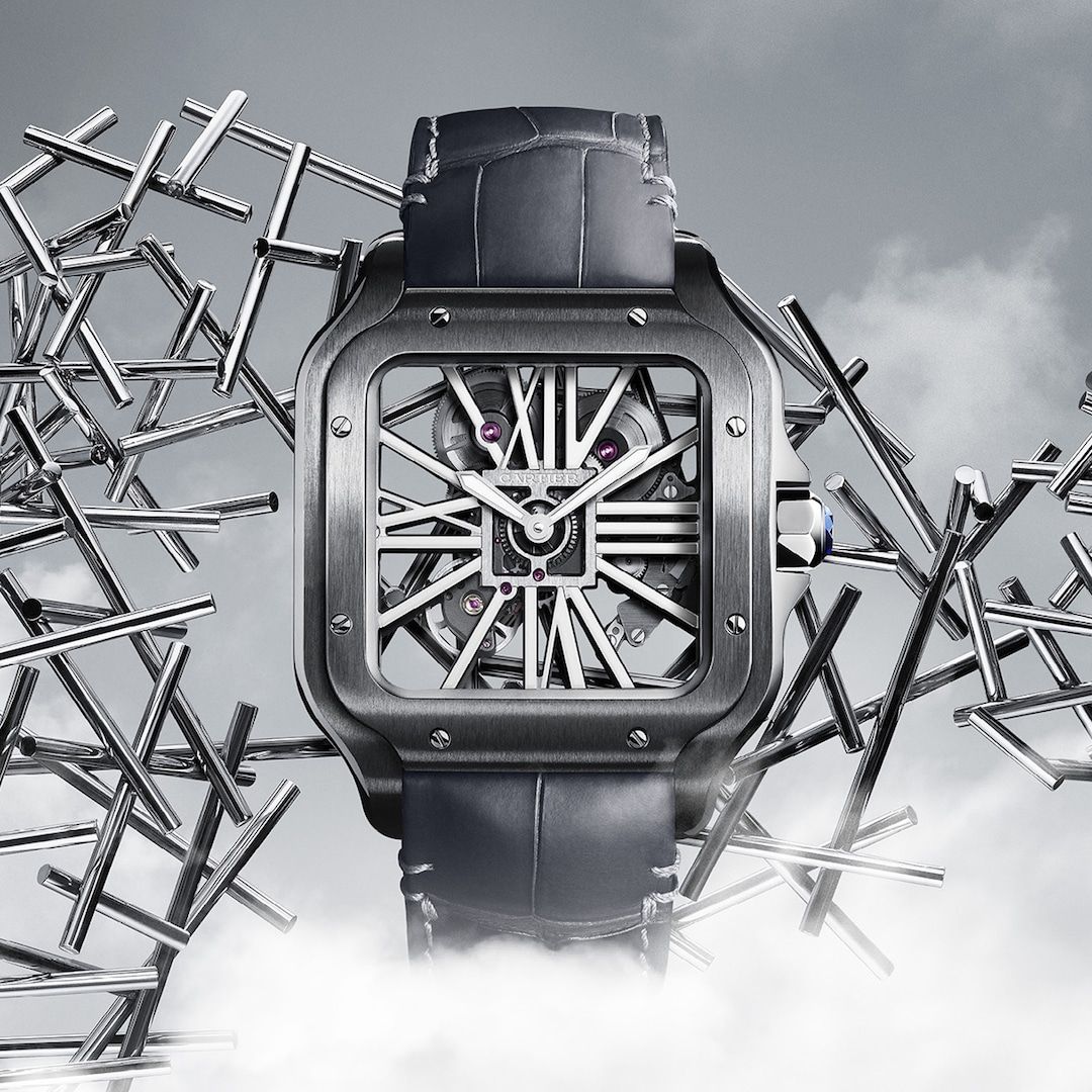 Cartier santos skeleton hot sale adlc noctambule