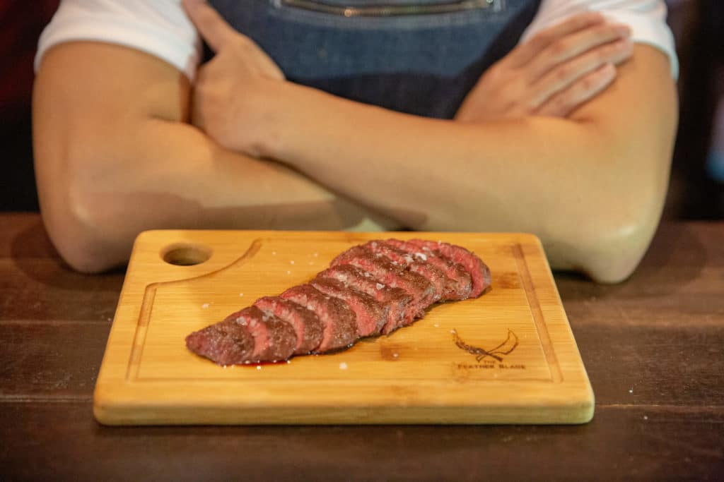 Try this elusive steak cut at popup steakhouse The Feather Blade