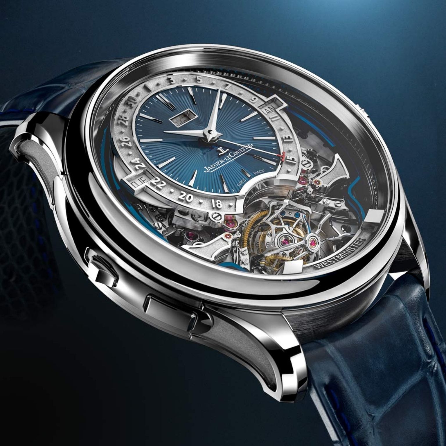 Jaeger-LeCoultre's 5th gyrotourbillon shines in this high complication ...