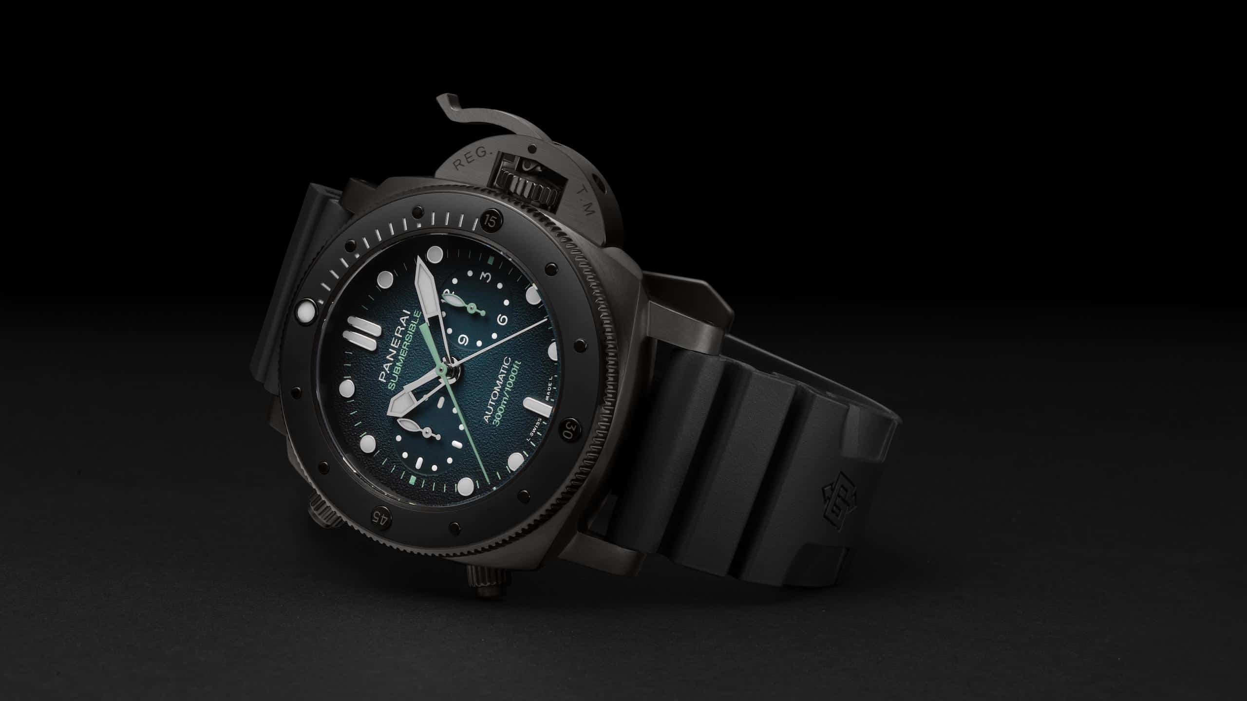 Freedive into Guillaume Néry’s world with the Panerai Submersible Chrono