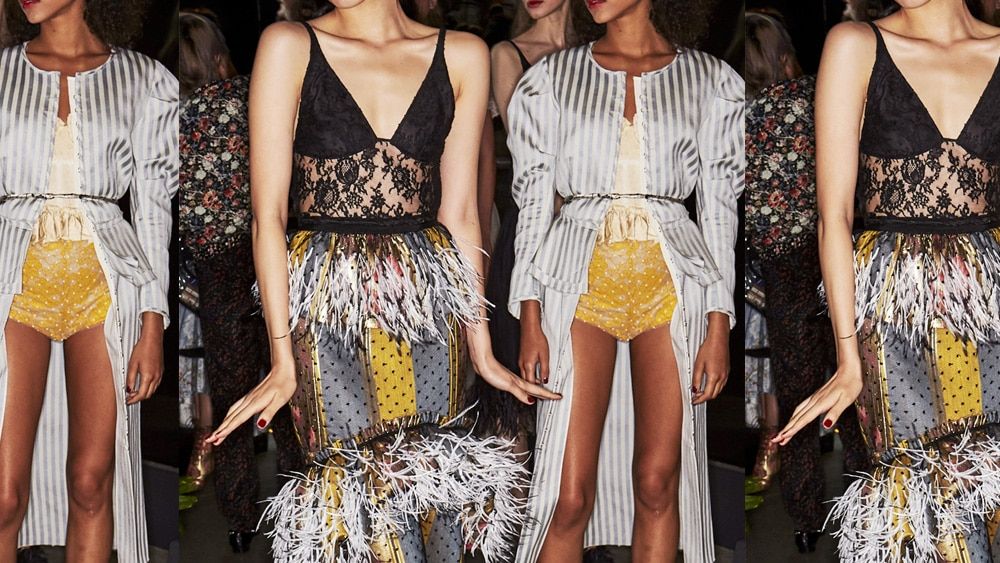 Weekly Obsessions: Loewe’s raffia Gate bag, Brock Collection’s feathery skirt and more