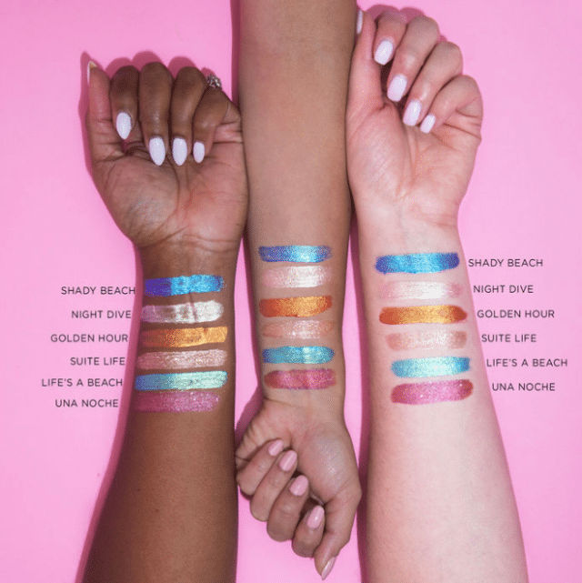 Sparking trends the best sellers in glitter makeup right now