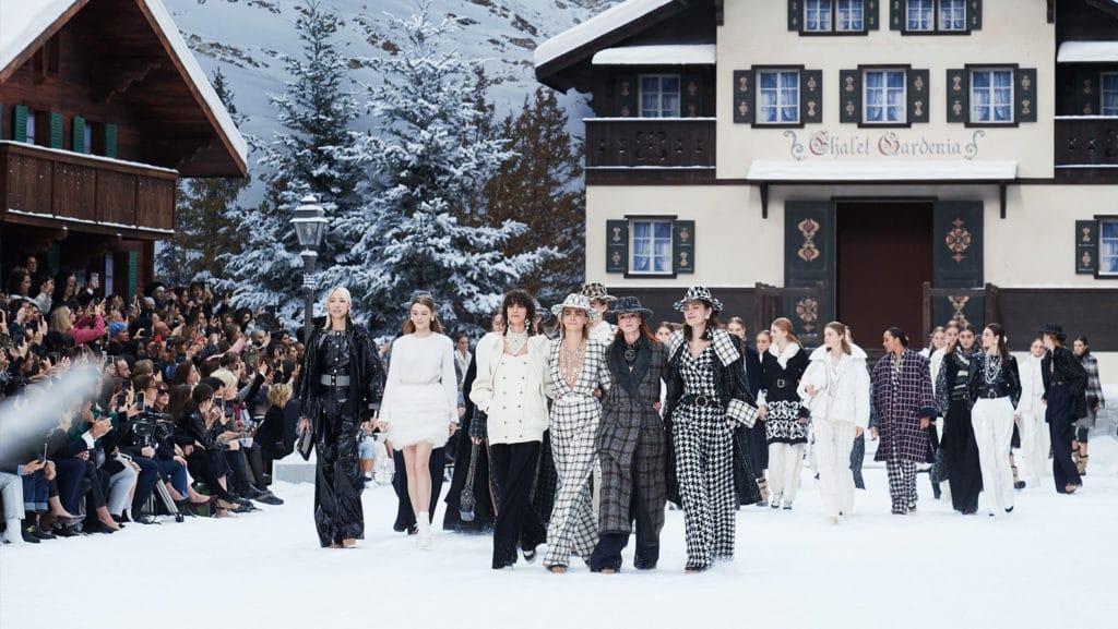 The fashion world bids farewell to Karl Lagerfeld at his final show for Chanel