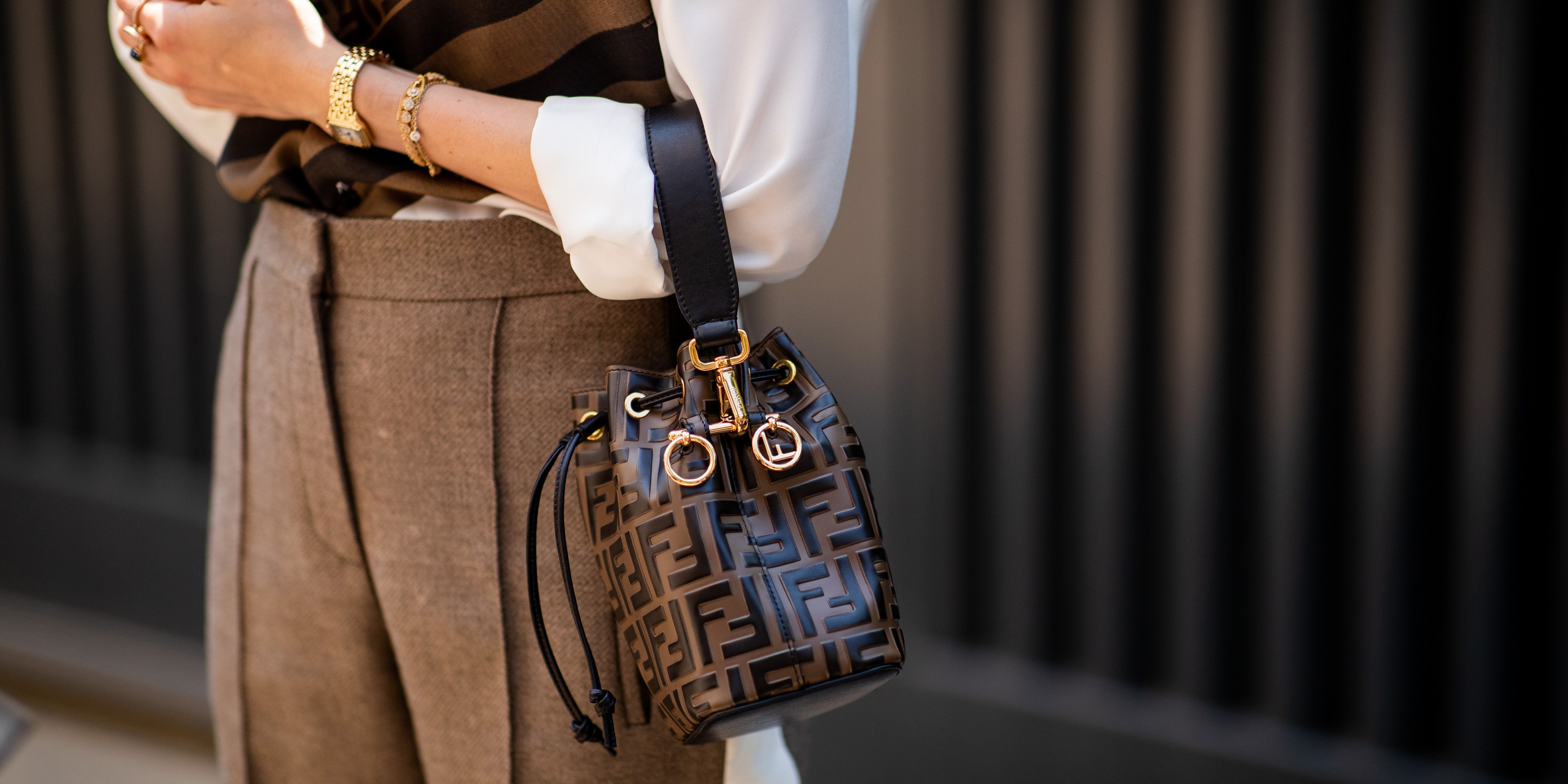 Fashion Trend Sling Mini Bucket Designer Purses And Handbags